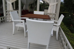 Мебел,произведена от ратан за плаж и басейн,градина на Вашето заведение