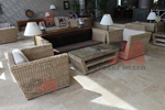 Вътрешна и външна мека мебел от естествен ратан със страхотно качество и издръжливост